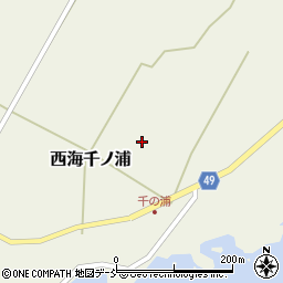 石川県羽咋郡志賀町西海千ノ浦東50周辺の地図
