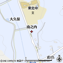 福島県白河市泉田南之内周辺の地図