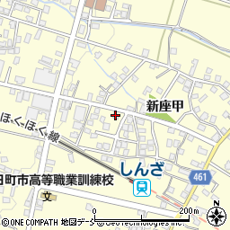 新潟県十日町市新座甲369周辺の地図