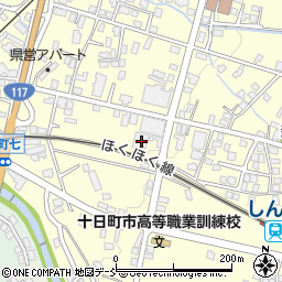 新潟県十日町市新座甲388周辺の地図