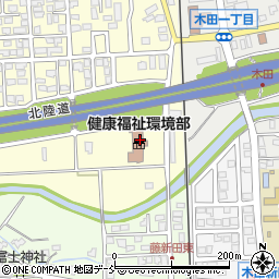 新潟県上越地域振興局　健康福祉環境部生活衛生課周辺の地図