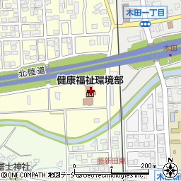 新潟県上越地域振興局　健康福祉環境部・総務福祉課・福祉担当周辺の地図