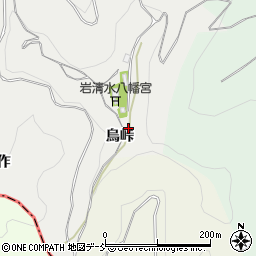 福島県泉崎村（西白河郡）泉崎（烏峠前山）周辺の地図
