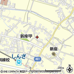 新潟県十日町市新座甲561周辺の地図
