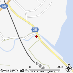 石川県七尾市中島町小牧オ周辺の地図