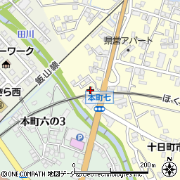 新潟県十日町市新座甲160周辺の地図
