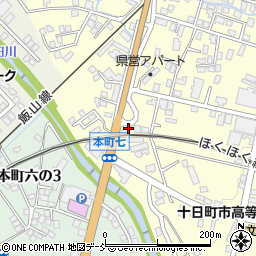 新潟県十日町市新座甲229周辺の地図