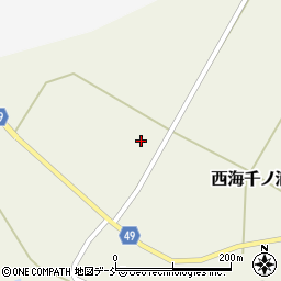 石川県羽咋郡志賀町西海千ノ浦西周辺の地図