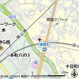 新潟県十日町市新座甲161周辺の地図