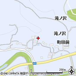 福島県いわき市大久町小久滝ノ沢周辺の地図