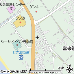 石川県羽咋郡志賀町富来領家町レ周辺の地図