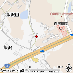 福島県白河市飯沢94-2周辺の地図