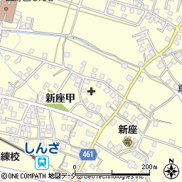新潟県十日町市新座甲553周辺の地図
