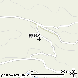 新潟県十日町市樽沢周辺の地図