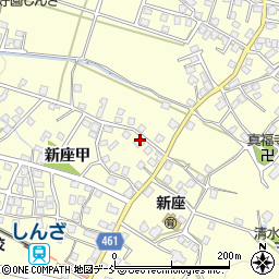 新潟県十日町市新座甲556周辺の地図
