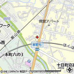 新潟県十日町市新座甲228周辺の地図