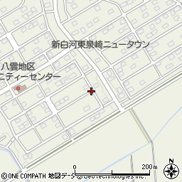 泉崎村役場　泉崎村児童館周辺の地図