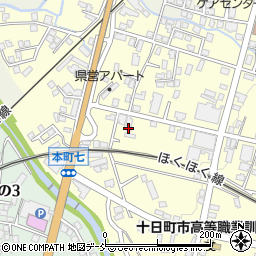 新潟県十日町市新座甲401周辺の地図