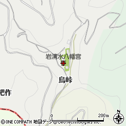 岩清水八幡宮周辺の地図