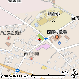 磐城熊倉郵便局周辺の地図