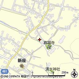 新潟県十日町市新座甲791周辺の地図