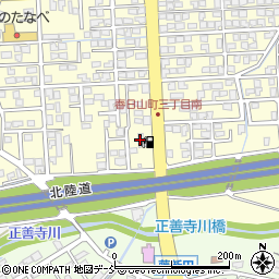頸城運送倉庫株式会社　春日山給油所周辺の地図