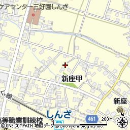 新潟県十日町市新座甲522周辺の地図