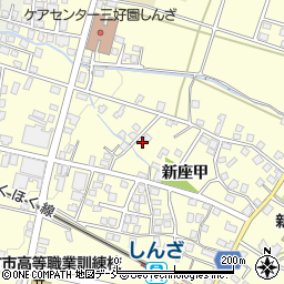 新潟県十日町市新座甲526周辺の地図