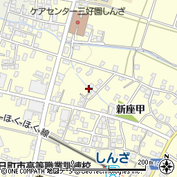 新潟県十日町市新座甲456周辺の地図