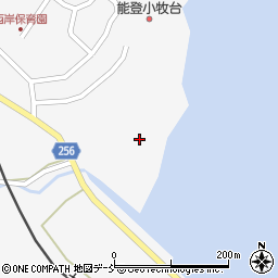 石川県七尾市中島町小牧ノ周辺の地図