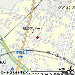 新潟県十日町市新座甲397周辺の地図
