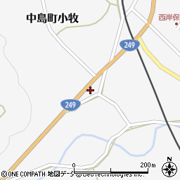 石川県七尾市中島町小牧（ナ）周辺の地図