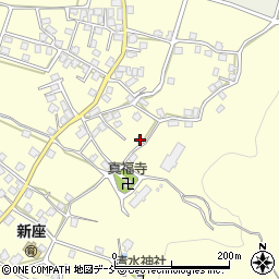新潟県十日町市新座甲782周辺の地図