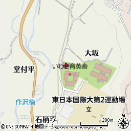 福島県いわき市小川町上小川大坂17周辺の地図