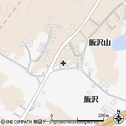 福島県白河市飯沢172周辺の地図