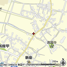 新潟県十日町市新座甲656周辺の地図