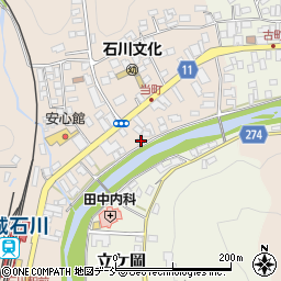 福島県石川郡石川町当町71-4周辺の地図