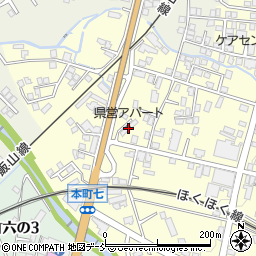 新潟県十日町市新座甲400周辺の地図