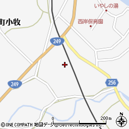 石川県七尾市中島町小牧ワ102周辺の地図