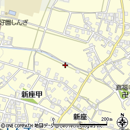新潟県十日町市新座甲583周辺の地図