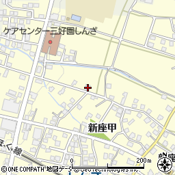 新潟県十日町市新座甲548周辺の地図