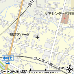 新潟県十日町市新座甲391周辺の地図