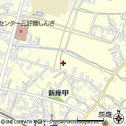 新潟県十日町市新座甲590周辺の地図