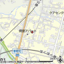 新潟県十日町市新座甲398周辺の地図