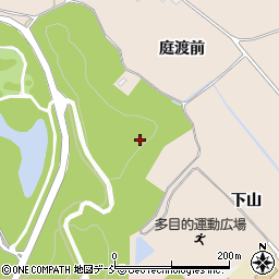 西郷村役場　米児童クラブ周辺の地図