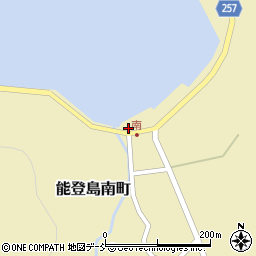 石川県七尾市能登島南町ヘ周辺の地図