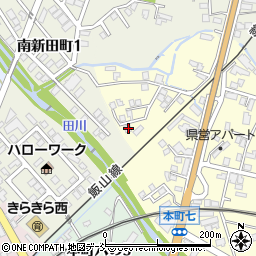 新潟県十日町市新座甲217周辺の地図