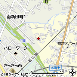 新潟県十日町市新座甲211周辺の地図
