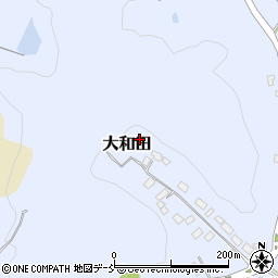 福島県白河市大和田周辺の地図