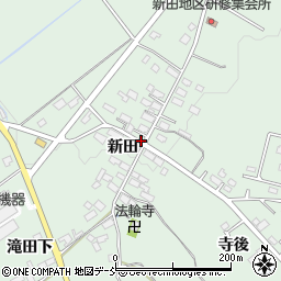 福島県泉崎村（西白河郡）北平山（新田）周辺の地図